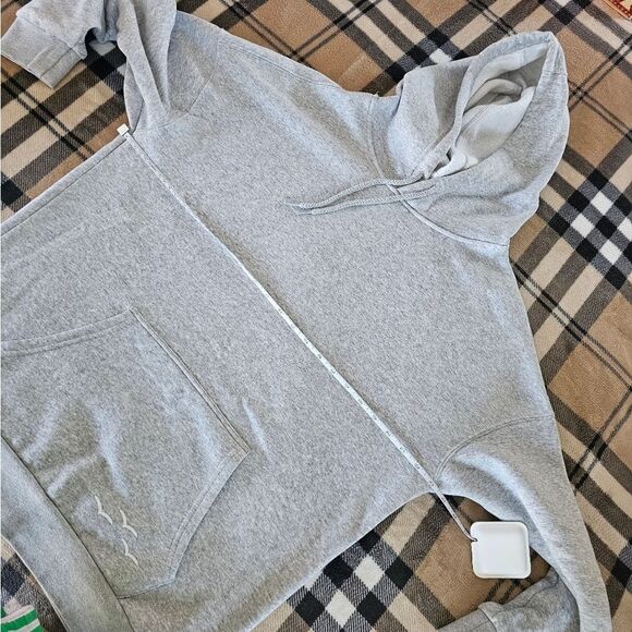 Cozy Gray Hoodie Sweatshirt - Picture 7 of 9